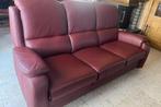 Lederen lounge, Huis en Inrichting, Ophalen, Gebruikt, Leer