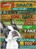 Diamond Painting dog met teksten 50x40cm (rond), Hobby en Vrije tijd, Schilderen, Verzenden, Nieuw, Overige typen