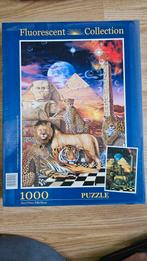 Puzzel fluorescent 1000 stuks nieuw, Ophalen of Verzenden, Zo goed als nieuw