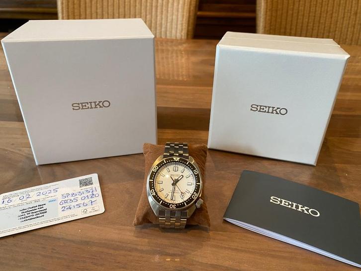 Montre SEIKO SPB313J1, Handtassen en Accessoires, Horloges | Heren, Zo goed als nieuw, Polshorloge, Seiko, Staal, Staal, Ophalen