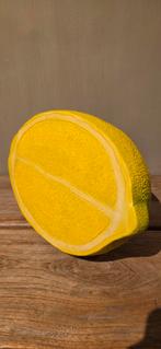 Grote display citroen in kunststof, Ophalen of Verzenden