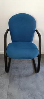 Bureaustoel, Huis en Inrichting, Ophalen of Verzenden, Gebruikt, Blauw, Bureaustoel
