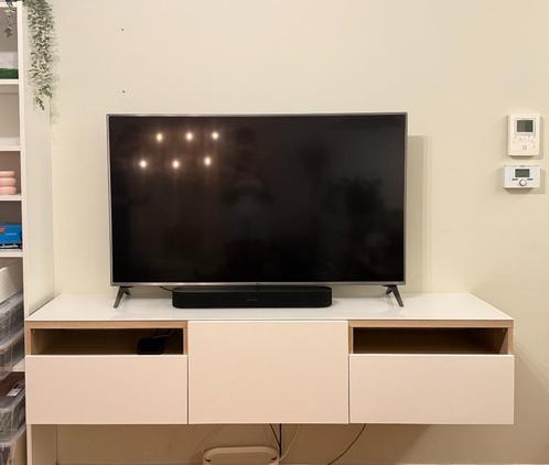 Besta TV meubel (Ikea), Huis en Inrichting, Kasten |Televisiemeubels, Gebruikt, Minder dan 100 cm, 150 tot 200 cm, 25 tot 50 cm