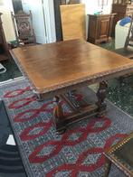 tafel met 6 stoelen, Huis en Inrichting, Tafels | Eettafels, Ophalen, Gebruikt, 100 tot 150 cm, Bretoens