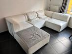 Witte zetel, Huis en Inrichting, Ophalen, Gebruikt, Leer