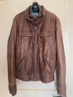 Bruine lederen jas van Oakwood maat Large, Kleding | Heren, Maat 52/54 (L), Oakwood, Bruin, Ophalen of Verzenden