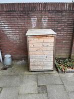 Houten containerberging / containerkast, Tuin en Terras, Ophalen, Containerberging