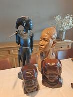 Allerlei beelden uit Congo, Antiek en Kunst, Kunst | Beelden en Houtsnijwerken, Ophalen