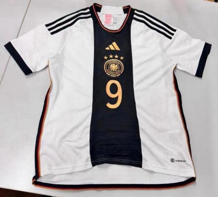 Duitsland 2022-2023 Germany thuis shirt Fullkrug 9 - 164, Sport en Fitness, Voetbal, Shirt, Ophalen of Verzenden
