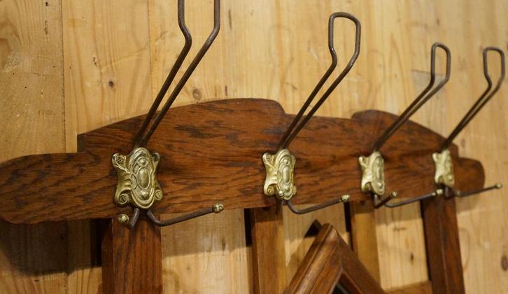 Miroir mural, porte-manteau sur pied, mobilier d'entrée déco, Maison & Meubles, Accessoires pour la Maison | Portemanteaux, Utilisé