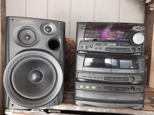 Kenwood Rxd 700 stereo set klassieker 3 cd player dubbel dek, Audio, Tv en Foto, Stereoketens, Zo goed als nieuw, Ophalen of Verzenden