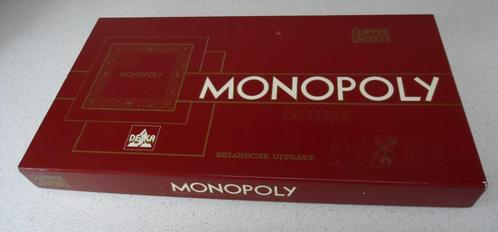 Vintage "Monopoy De Luxe" van Deska (Bordeax doos), Hobby en Vrije tijd, Gezelschapsspellen | Bordspellen, Gebruikt, Een of twee spelers