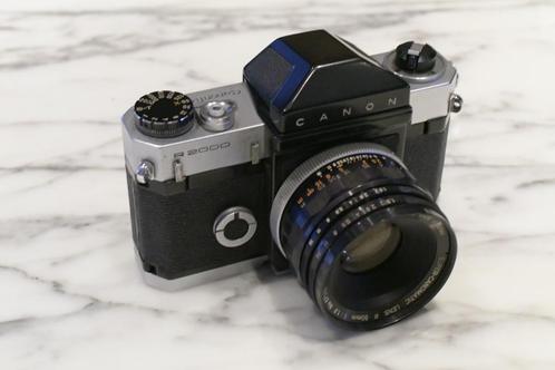Canonflex R2000 avec 50 mm/1,8 R et 100 mm/3,5 R, TV, Hi-fi & Vidéo, Appareils photo analogiques, Utilisé, Reflex miroir, Canon