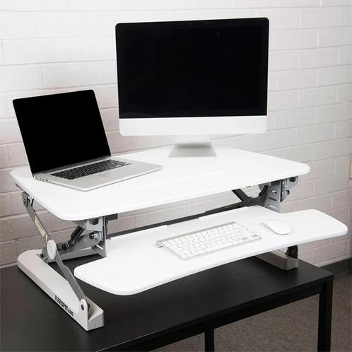 FLEXISPOT Rehausseur Informatique en métal Taille : 88,9 cm, Huis en Inrichting, Bureaus, Zo goed als nieuw, Bureau, Ophalen