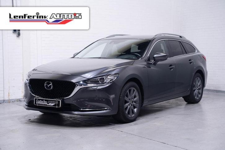 Mazda 6 Sportbreak 2.0 SkyActiv-G 165 Centre-Line HUD afneem, Auto's, Mazda, Bedrijf, ABS, Adaptieve lichten, Adaptive Cruise Control