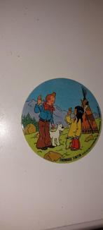 Sticker autocollant Kuifje Tintin Hergé vintage, Gebruikt, Ophalen of Verzenden