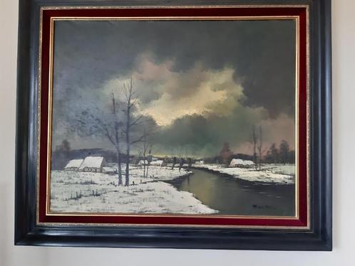 SCHILDERIJ OP DOEK van  PIET MEES, Antiek en Kunst, Kunst | Schilderijen | Klassiek, Ophalen