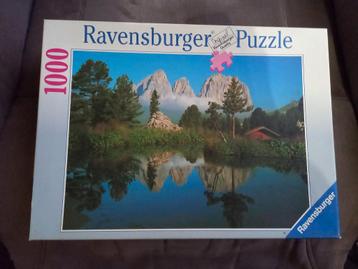 Puzzle Ravensburger 1000 pièces - Dolomites : longkofel