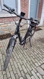 Elektrische fiets te koop, zwart, dames, large, Fietsen en Brommers, Elektrische fietsen, Ophalen, Zo goed als nieuw, Qwic