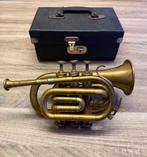 Oude trompet met stempel: Trademark Roosey, Muziek en Instrumenten, Blaasinstrumenten | Overige, Ophalen, Gebruikt