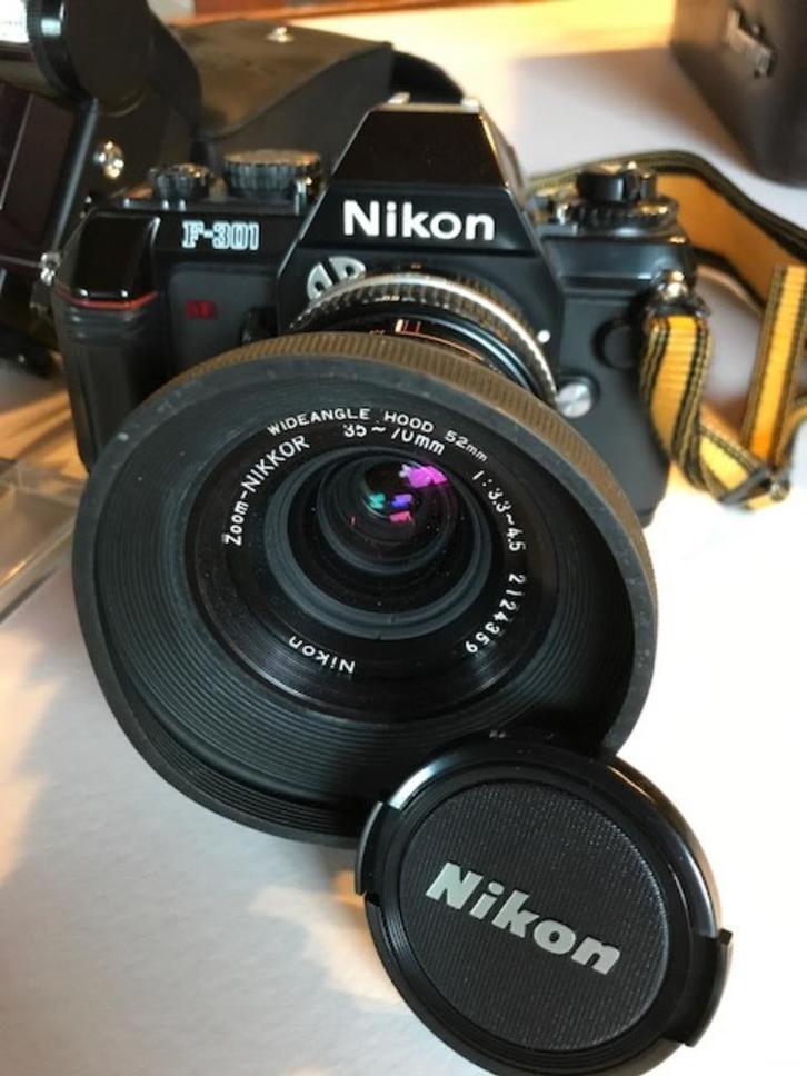 Fotografie, Audio, Tv en Foto, Fotocamera's Analoog, Zo goed als nieuw, Spiegelreflex, Nikon, Ophalen