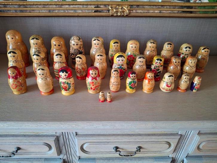 Matroesjka verzameling, Verzamelen, Poppetjes en Figuurtjes, Zo goed als nieuw, Ophalen of Verzenden