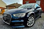 Audi a3 sportback S-line/1er prop/carnet complet/garantie, Automaat, Blauw, Leder, Bedrijf