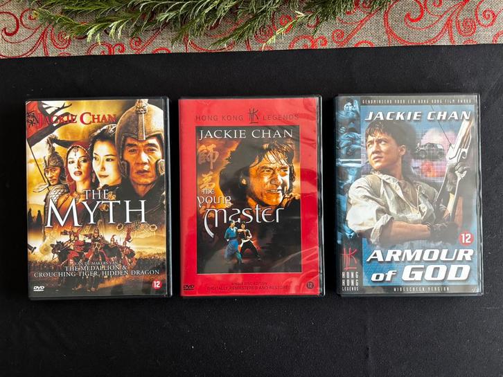 3 dvd’s van Jackie Chan, CD & DVD, DVD | Action, Comme neuf, Action, À partir de 12 ans, Enlèvement ou Envoi