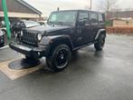 jeep wrangler 2.8 crd/GEKEURD/CAR PASS/lichte vracht/126 dkm, Auto's, Jeep, Automaat, Zwart, Zwart, Leder