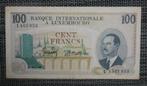 Bankbiljet 100 Frank Luxemburg 1968, Postzegels en Munten, Bankbiljetten | Europa | Niet-Eurobiljetten, Los biljet, Ophalen of Verzenden