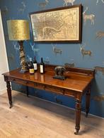 Antieke mahonie wandtafel, Ophalen of Verzenden