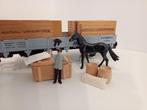 Marklin 54755 Spoor 1 Lage boordwagen met 2 paardenboxen., Hobby en Vrije tijd, Modeltreinen | Overige schalen, Ophalen of Verzenden