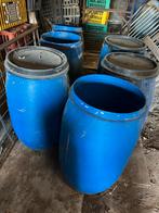 6 stuks pvc watertonnen, Ophalen, Gebruikt, Kunststof