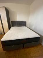 Boxspring met 2-delige opbergruimte, Huis en Inrichting, Ophalen