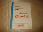CAPRI 100 Scooter Ancien Manuel d'Utilisation, Motoren, Ophalen of Verzenden, Overige merken
