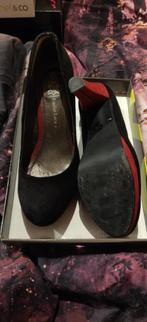 Pumps - 41 - rood/zwart, Pumps, Ophalen of Verzenden, Emilio Luca, Gedragen