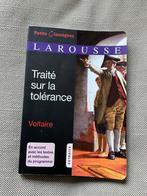 Traité sur la Tolérance , voltaire, Livres, Larousse, Français, Comme neuf, Enlèvement