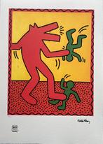 Lithographie colorée avec certificat • Keith Haring #150, Enlèvement ou Envoi