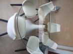 Tafel en stoelen, Huis en Inrichting, Tafels | Eettafels, Ophalen, Gebruikt, 50 tot 100 cm, Vijf personen of meer