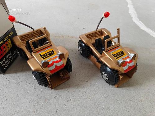 Vintage speelgoed, Flip Over Buggies, retro op batterijen, Verzamelen, Speelgoed, Gebruikt, Ophalen of Verzenden