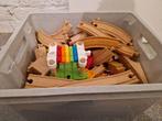Gros lot de rails (brio et autre) + accessoires, Kinderen en Baby's, Speelgoed | Houten speelgoed, Ophalen, Gebruikt