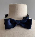 Donkerblauwe vlinderdas - NIEUW, Kleding | Heren, Verzenden, Nieuw, Blauw, Effen