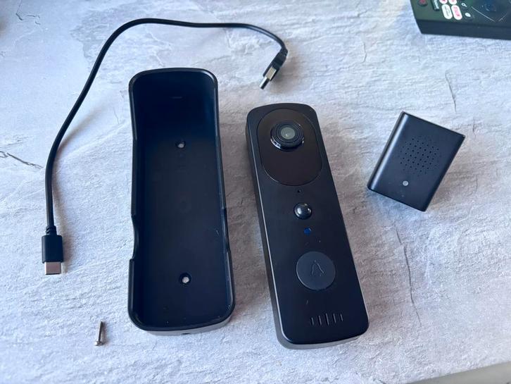 LSC slimme videodeurbel met externe gong!, Huis en Inrichting, Deurbellen, Zo goed als nieuw, Draadloos, Bewegingsdetectiesensor