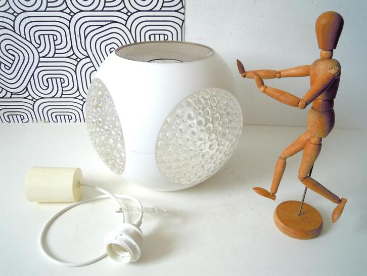 Vintage Space Age hanglamp - zgn. Colani, Antiek en Kunst, Kunst | Designobjecten, Ophalen of Verzenden