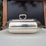 Gorham, verzilverde schaal met deksel, GMCO ,anker EP  01141, Ophalen of Verzenden