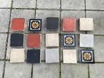 Te koop: Authentieke cementtegels uit circa 1900 – 24 m², Ophalen, Gebruikt, 20 tot 40 cm, 10 m² of meer