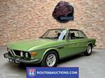 BMW 3.0 CSi | 1972 | Route 66 Auctions, Auto's, Zwart, Bedrijf, Handgeschakeld, Overige carrosserie