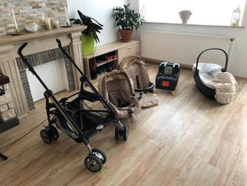 Peg perego/3-in-1 kinderwagen + isofix