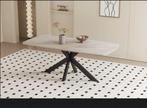 Witte stenen tafel 375 euro | interieurco Bruxelles, Huis en Inrichting, Stoffering | Tapijten en Vloerkleden, Ophalen of Verzenden