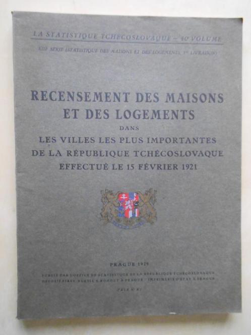 Recensements des maisons et des logements, Boeken, Wetenschap, Gelezen, Sociale wetenschap, Ophalen of Verzenden